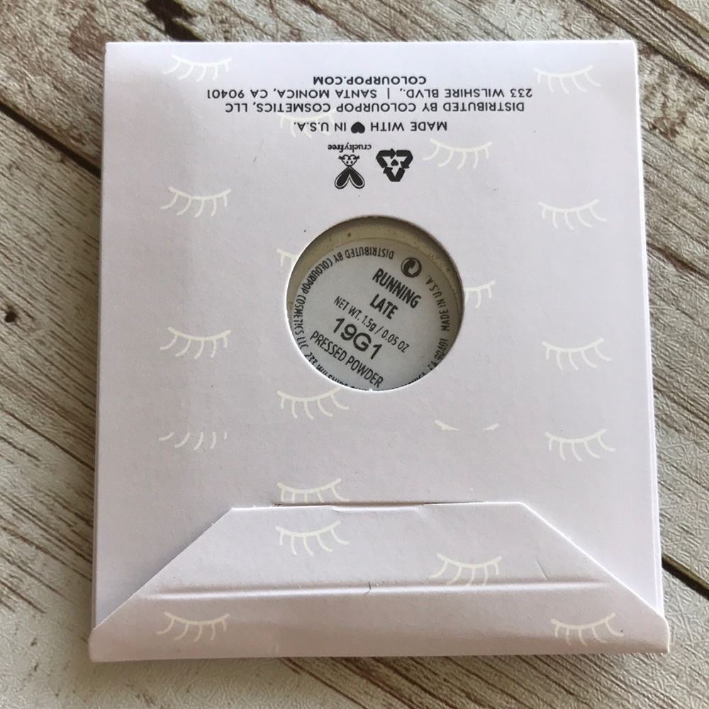 Colourpop Single PressedPowder Shadow Running Late - Picture 5 of 5